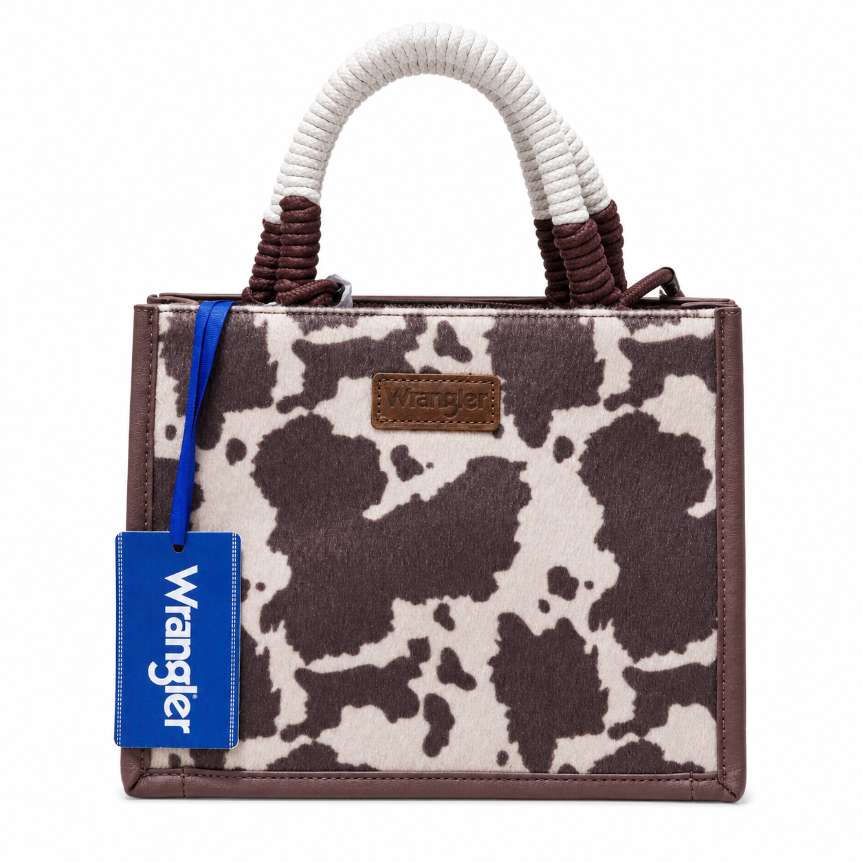 Bolso Wrangler Diseño Vaca Marrón