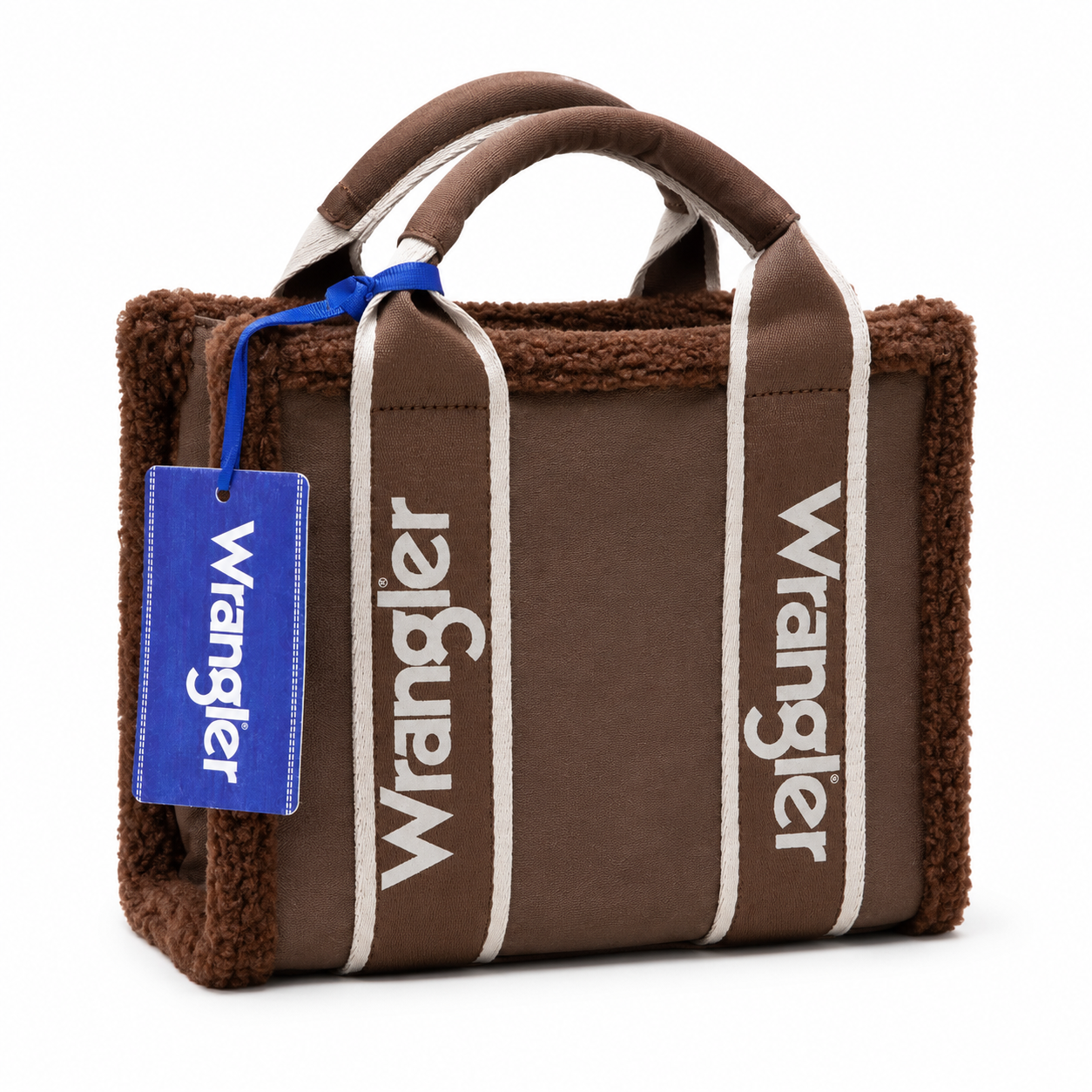 Bolso Wrangler Marrón con Felpa