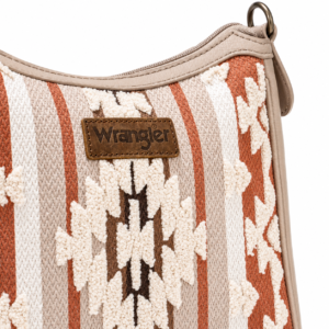 Bolso Wrangles Beige con Marrón