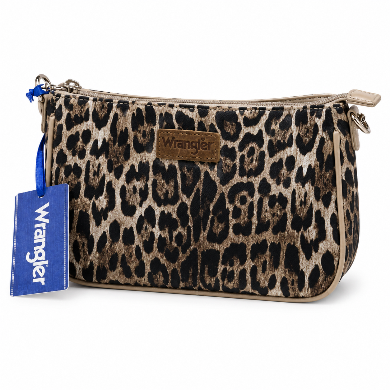Bolso Wrengler Diseño Leopardo Marrón