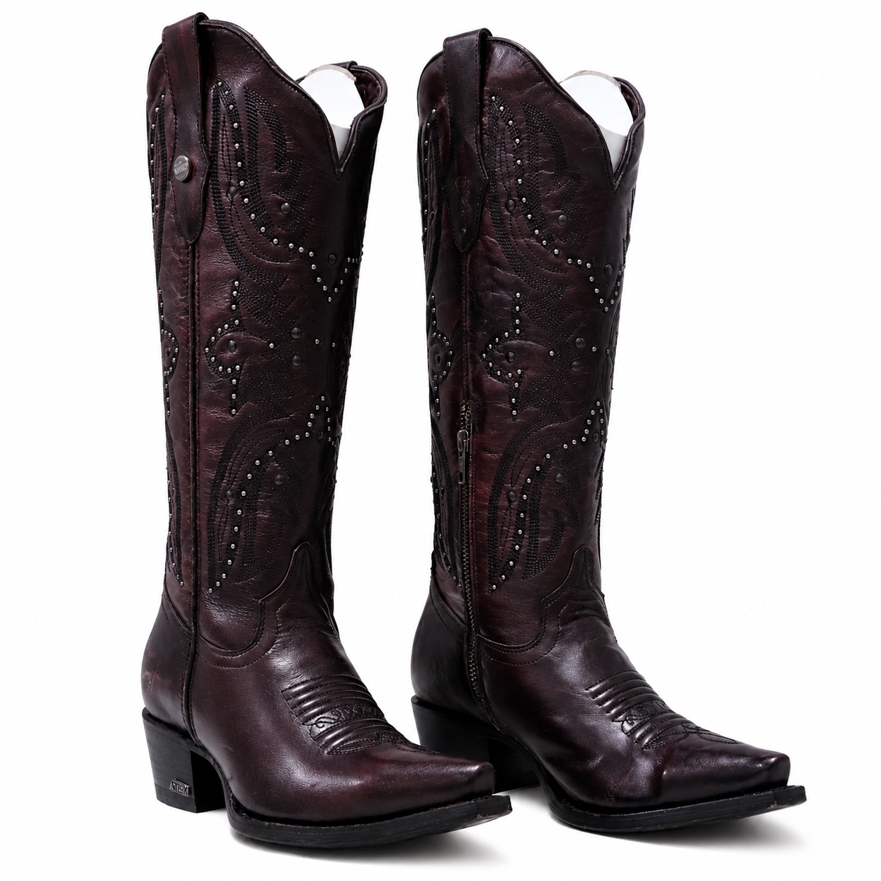 Bota Para Dama Zale Black Cherry