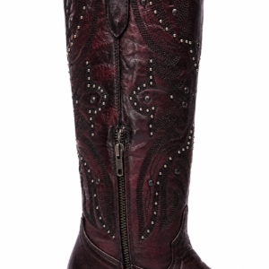 Bota Para Dama Zale Black Cherry