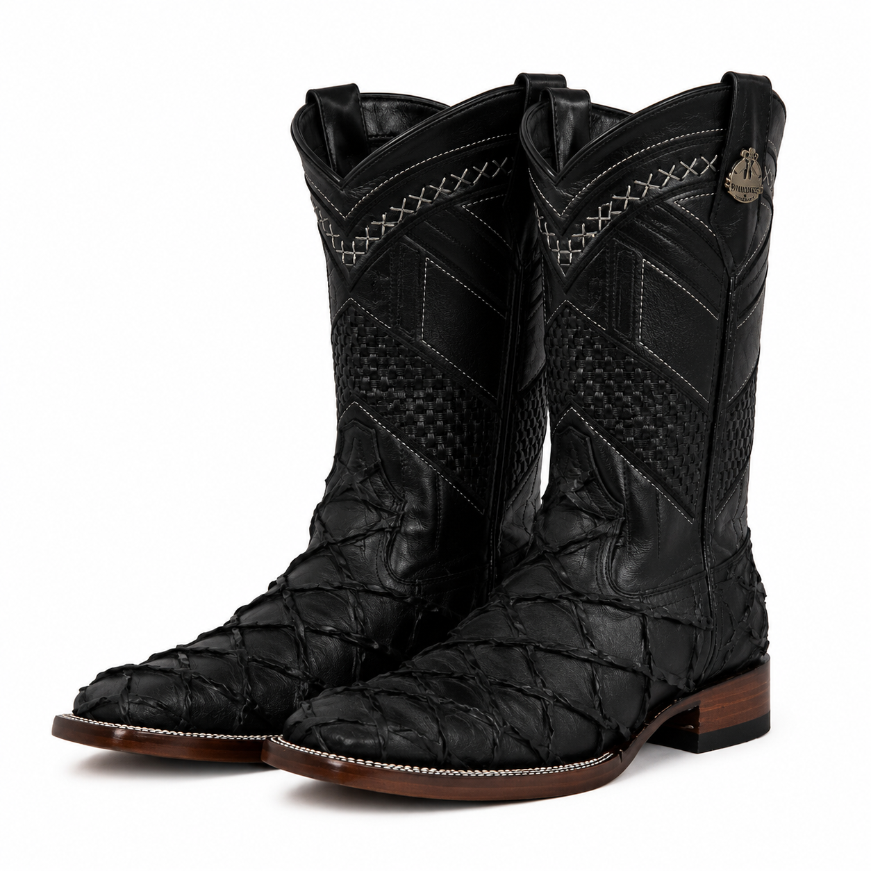 Botas de Pescado Color Negro - Bota de Caballero