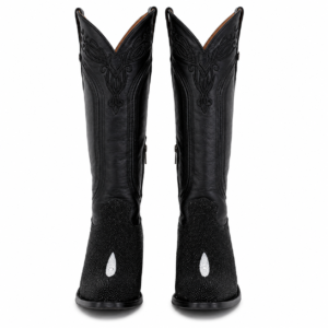 Botas de mantaralla macho negra - bota de dama