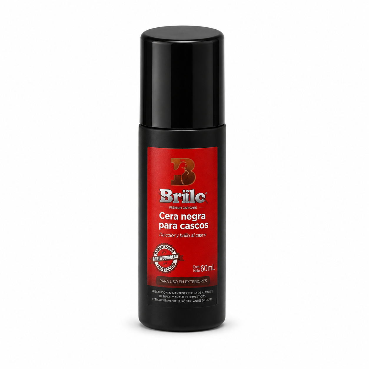 Cera Negra para Cascos Brillo