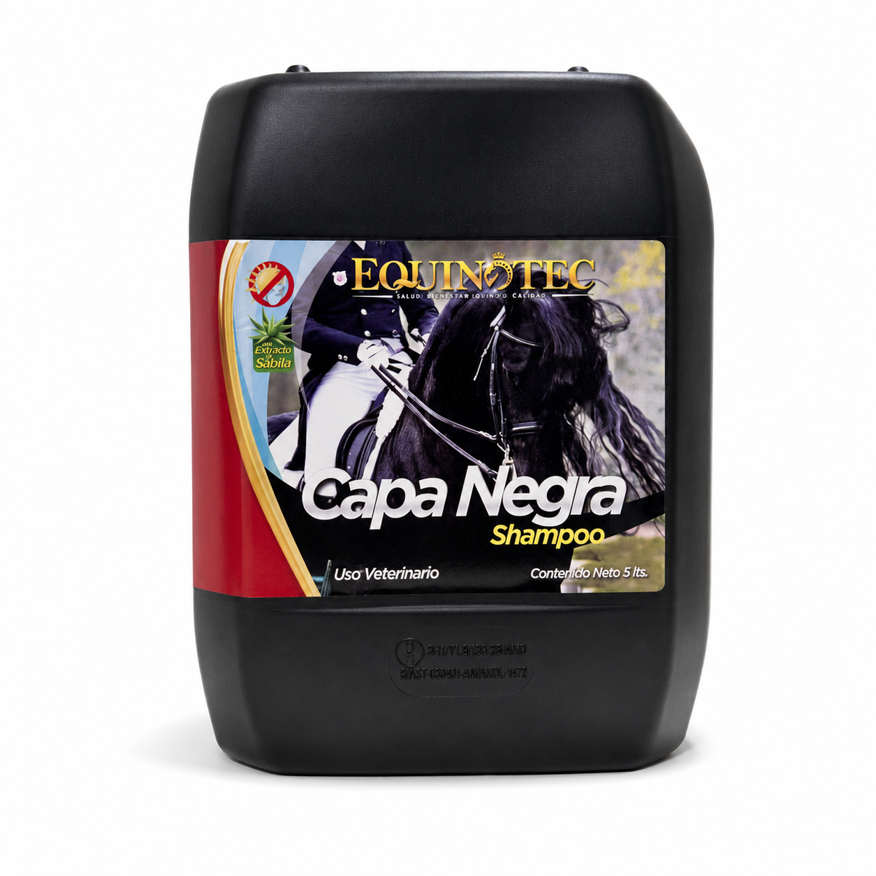 Capa Negra Equinotec 5lts