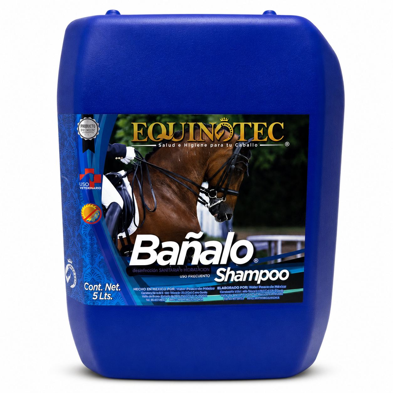 Bañalo Shampoo Equinotec 5lts