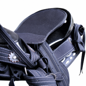 Montura Charra De Lona Color Negro